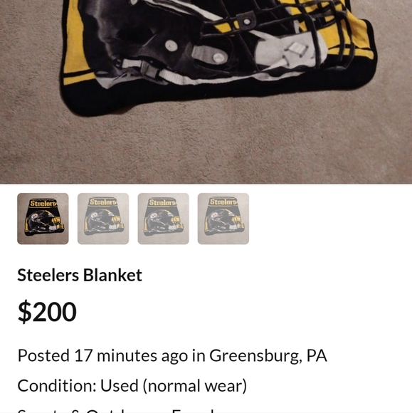 Sports blankets - Picture 1 of 1